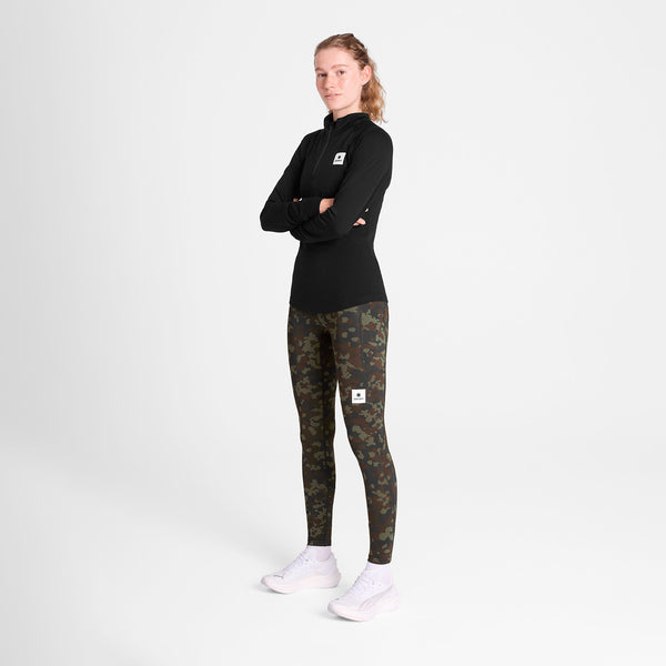 Saysky Camo Combat+ Long Tights Brun Camo 1048 OWRLT20C1048