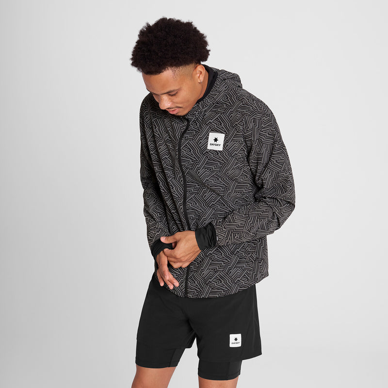 Saysky Reflective Blaze Jacket Sort Reflective Lightning 1050 OMRJA01C1050