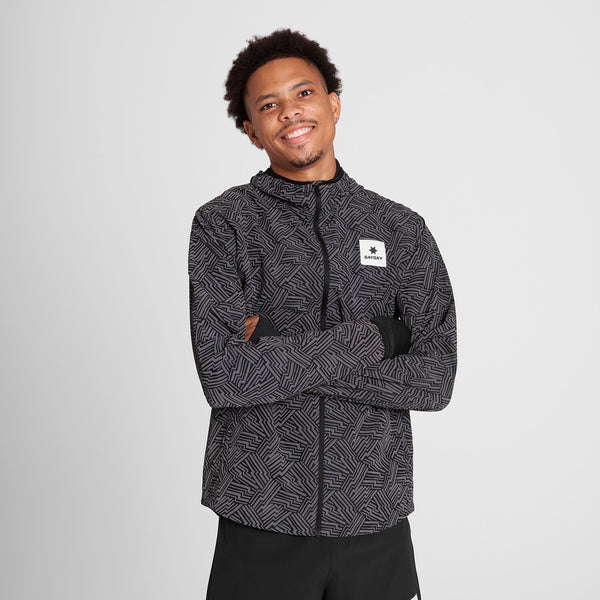 Saysky Reflective Blaze Jacket Sort Reflective Lightning 1050 OMRJA01C1050