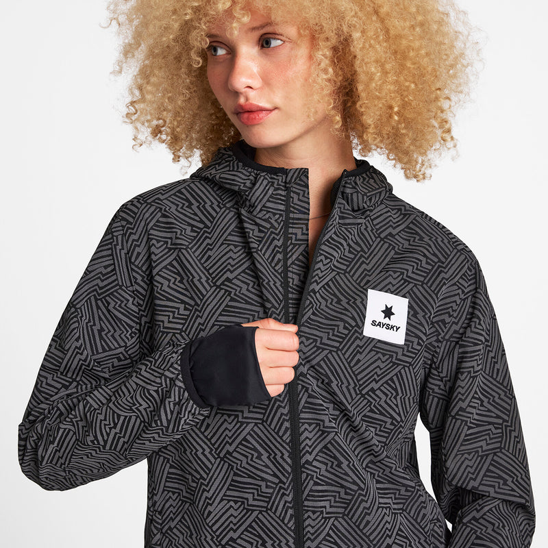 Saysky Reflective Blaze Jacket Sort Reflective Lightning 1050 OWRJA01C1050