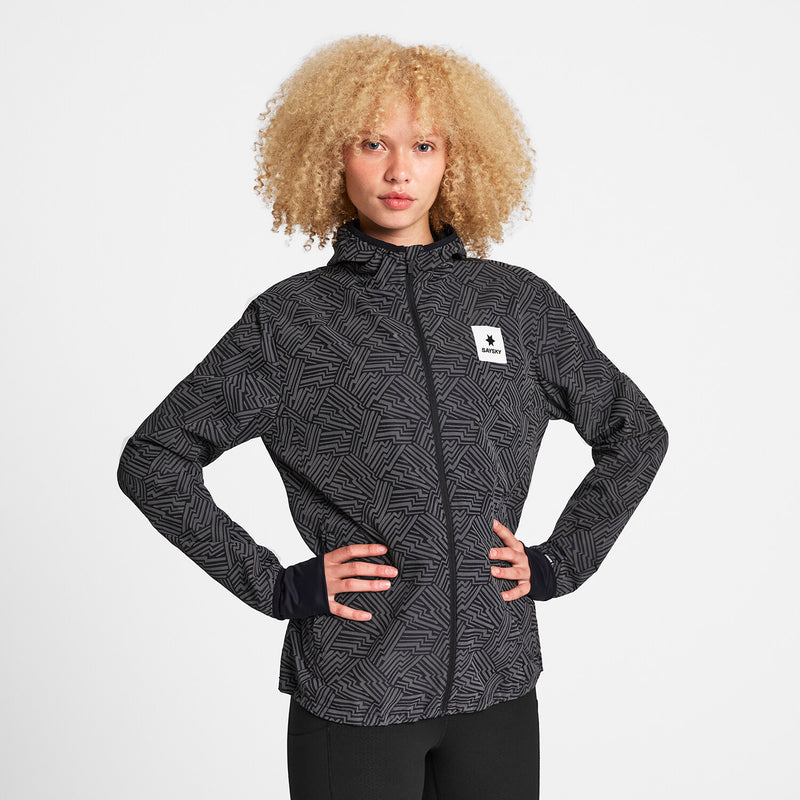 Saysky Reflective Blaze Jacket Sort Reflective Lightning 1050 OWRJA01C1050