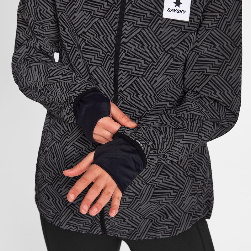 Saysky Reflective Blaze Jacket Sort Reflective Lightning 1050 OWRJA01C1050