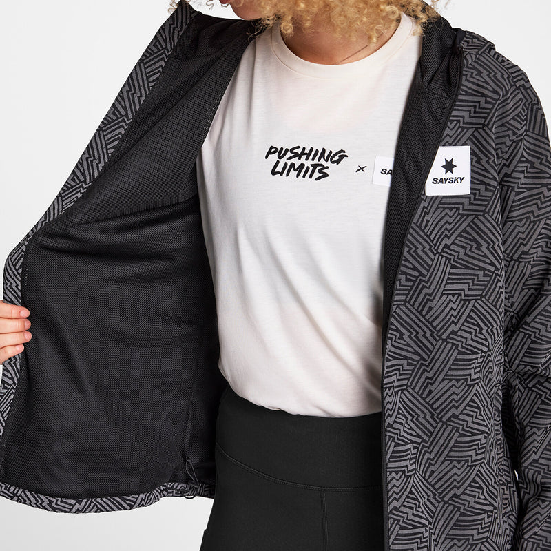 Saysky Reflective Blaze Jacket Sort Reflective Lightning 1050 OWRJA01C1050