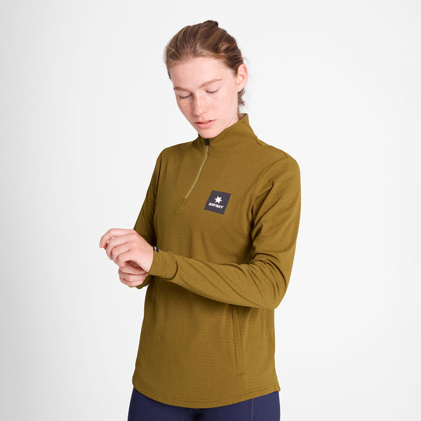 Saysky Blaze Half Zip Light Fleece Camel 7011 OWRFL03C7011