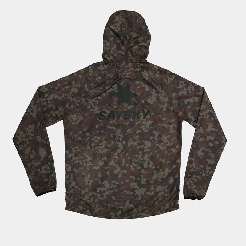 Saysky Camo Pace Jacket Brun Camo 1048 OMRJA22C1048