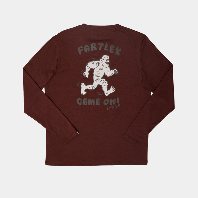 Saysky Statement Pace Long Sleeve Rød 5008 OMRLS20C5008