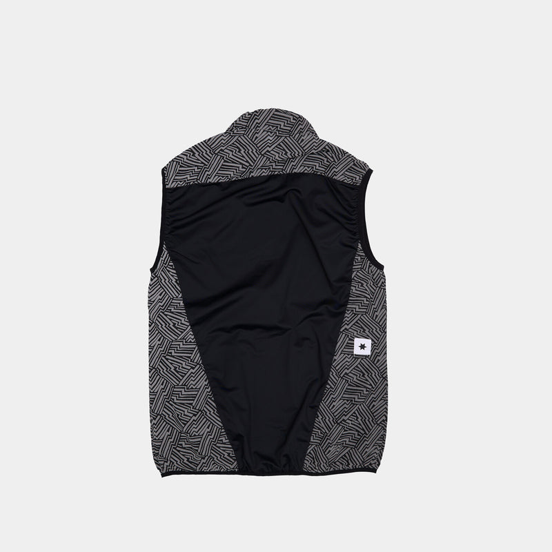 Saysky Reflective Pace Vest Sort Reflective Lightning 1050 OMRVE01C1050
