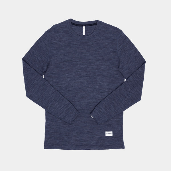Saysky Merino 195 Blaze Long Sleeve Blå 2016 OMRLS41C2016