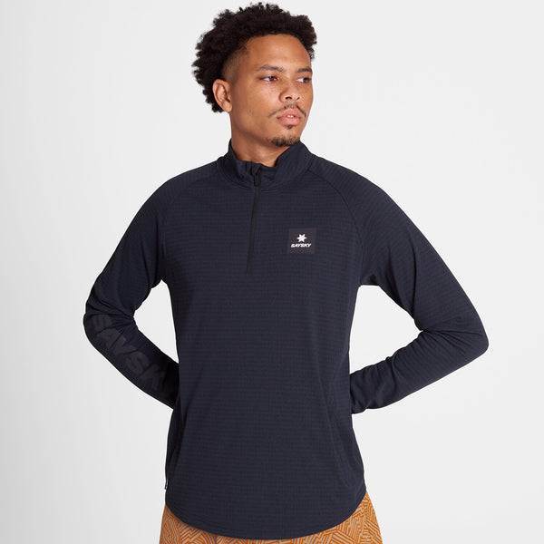 Saysky Blaze Half Zip Light Fleece Sort 9001 KMRFL03C9001
