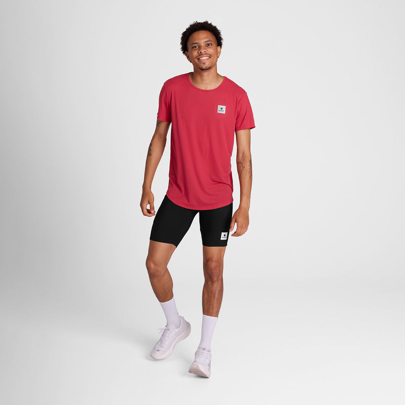 Saysky Reactive Flow T-shirt Rød Reactive Flower 1037 NMRSS60C1037