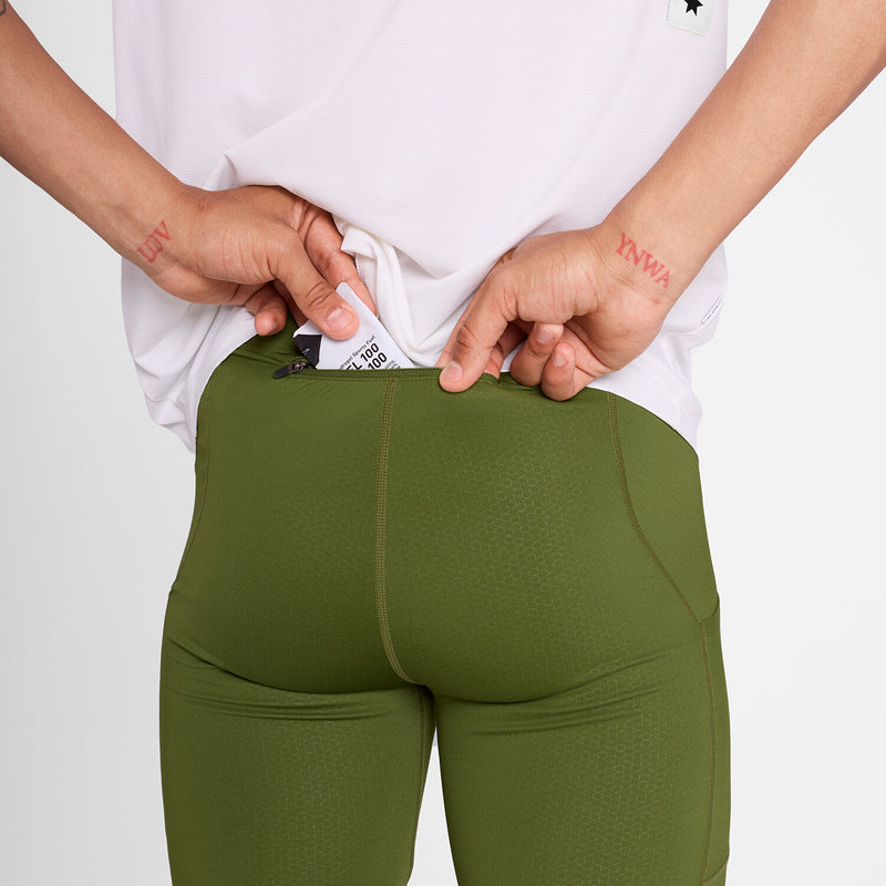 Saysky Combat+ Short Tights 9'' Grøn 313 NMRST31C313