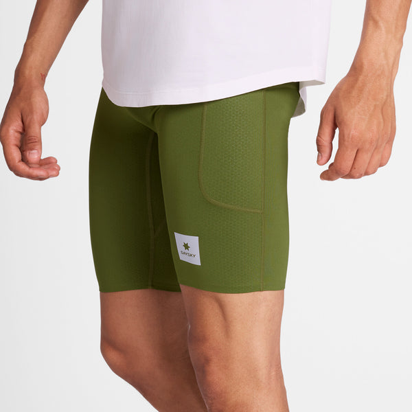 Saysky Combat+ Short Tights 9'' Grøn 313 NMRST31C313
