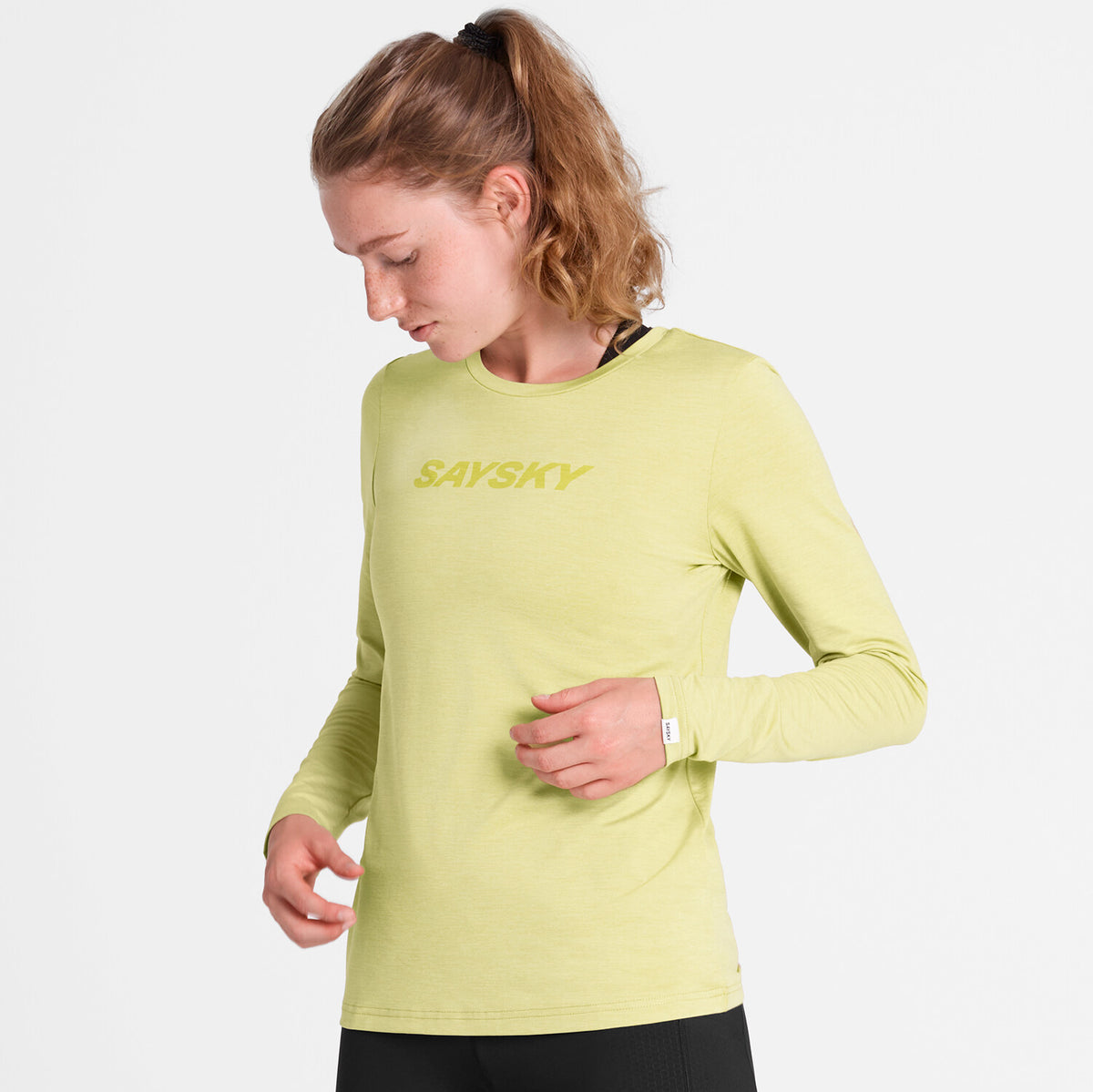 Saysky Pace Long Sleeve Grøn 3008 NWRLS20C3008