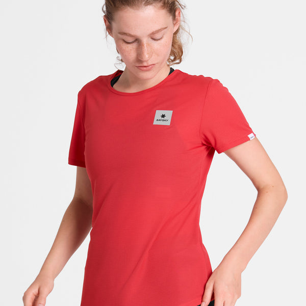 Saysky Reactive Flow T-shirt Rød Reactive Flower 1037 NWRSS60C1037
