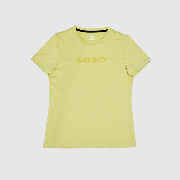 Saysky Logo Pace T-Shirt Grøn 3008 NWRSS20C3008