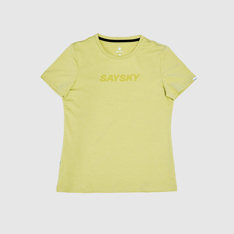 Saysky Logo Pace T-Shirt Grøn 3008 NWRSS20C3008