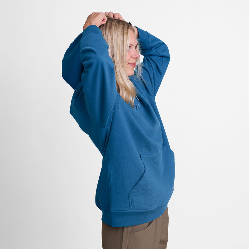Saysky Statement Oversized Hoodie Blå 210 OMLHO71C210
