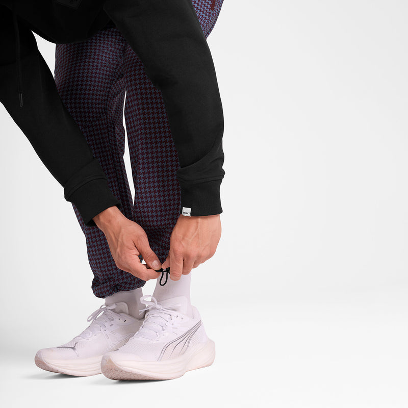 Saysky Motion Pants Blå Houndstooth 1047 OMLPA51C1047