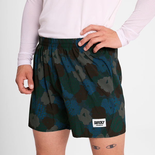 Saysky Flower Pace Shorts 5'' Blå Flower Camo 1046 OMRSH21C1046