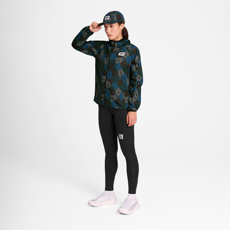 Saysky Flower Pace Jacket Blå Flower Camo 1046 OWRJA21C1046