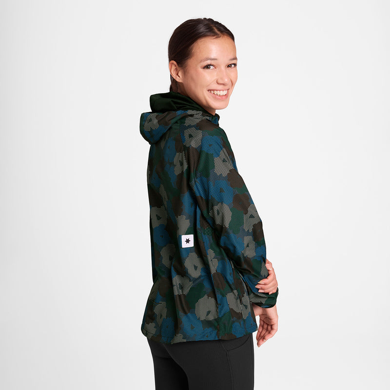 Saysky Flower Pace Jacket Blå Flower Camo 1046 OWRJA21C1046