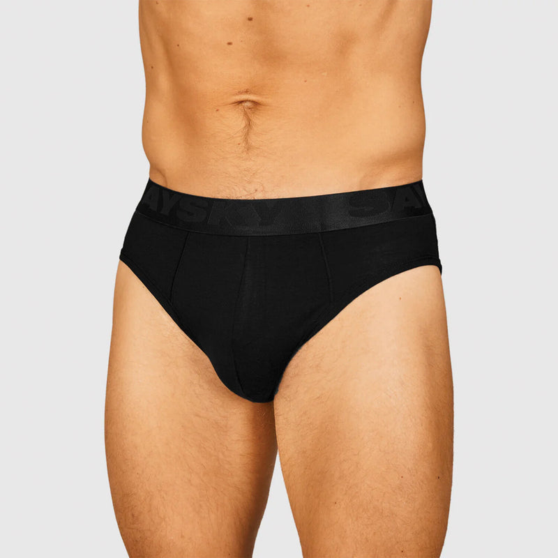 Saysky Merino 180 Briefs Sort 901 XMABR01