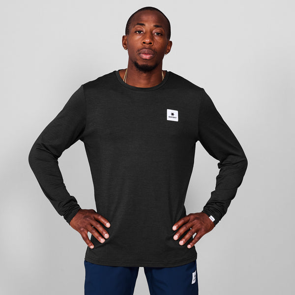 Saysky Clean Pace Long Sleeve Sort 9001 XMRLS20C9001