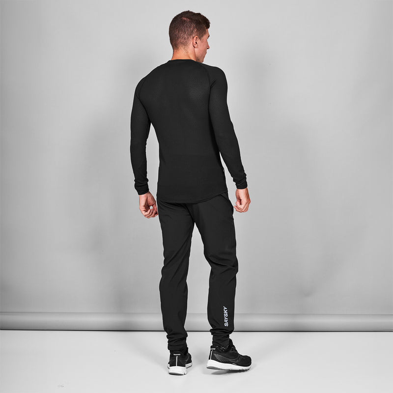 Saysky Mesh Base Layer Long Sleeve Sort 901 XMRBL32C901