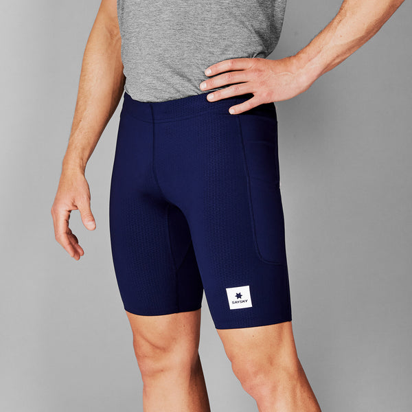 Saysky Combat+ Short Tights 9'' Blå 201 XMRST31C201