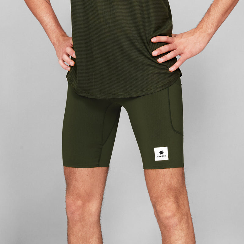 Saysky Combat+ Short Tights 9'' Grøn 301 XMRST31C301