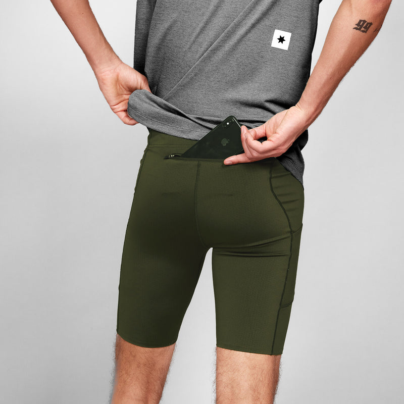 Saysky Combat+ Short Tights 9'' Grøn 301 XMRST31C301