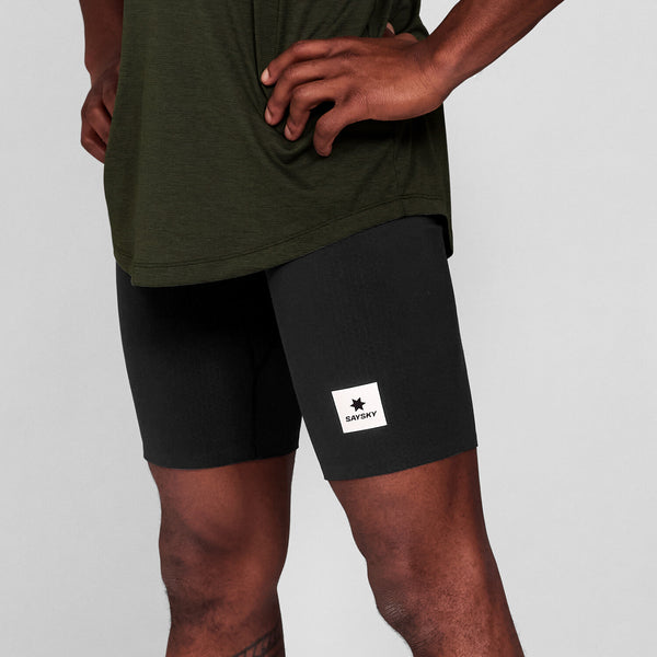 Saysky Combat+ Short Tights 9'' Sort 901 XMRST31C901