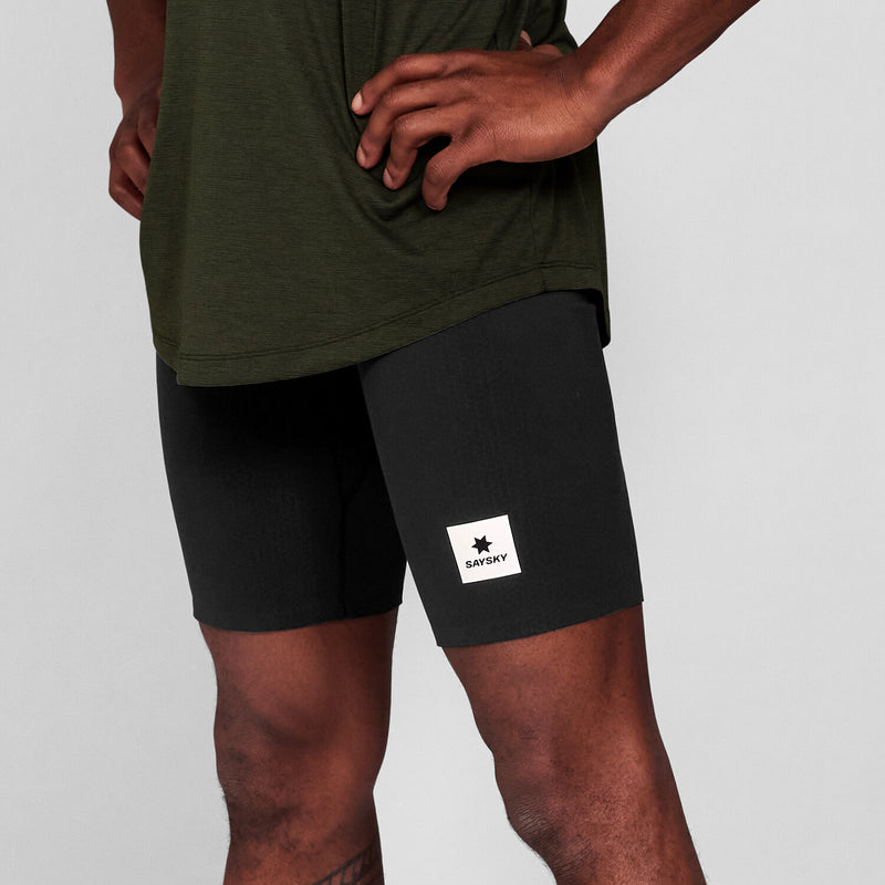 Saysky Combat+ Short Tights 9'' Sort 901 XMRST31C901