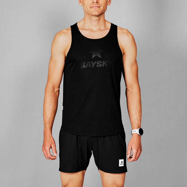 Saysky Logo Flow Singlet Sort 902 XMRSI61C902