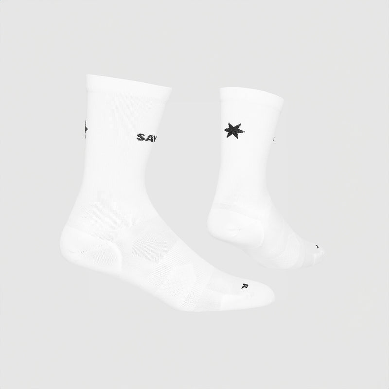 Saysky Combat High Socks Hvid 101 XUASO101C101