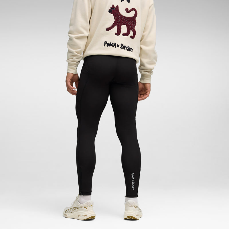 Saysky Puma x Saysky Fleece Tights Sort 901 527554 01