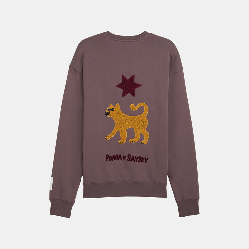 Saysky Puma x Saysky Crew Sweat Lilla 701 527557 88