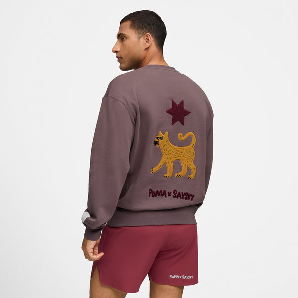 Saysky Puma x Saysky Crew Sweat Lilla 701 527557 88
