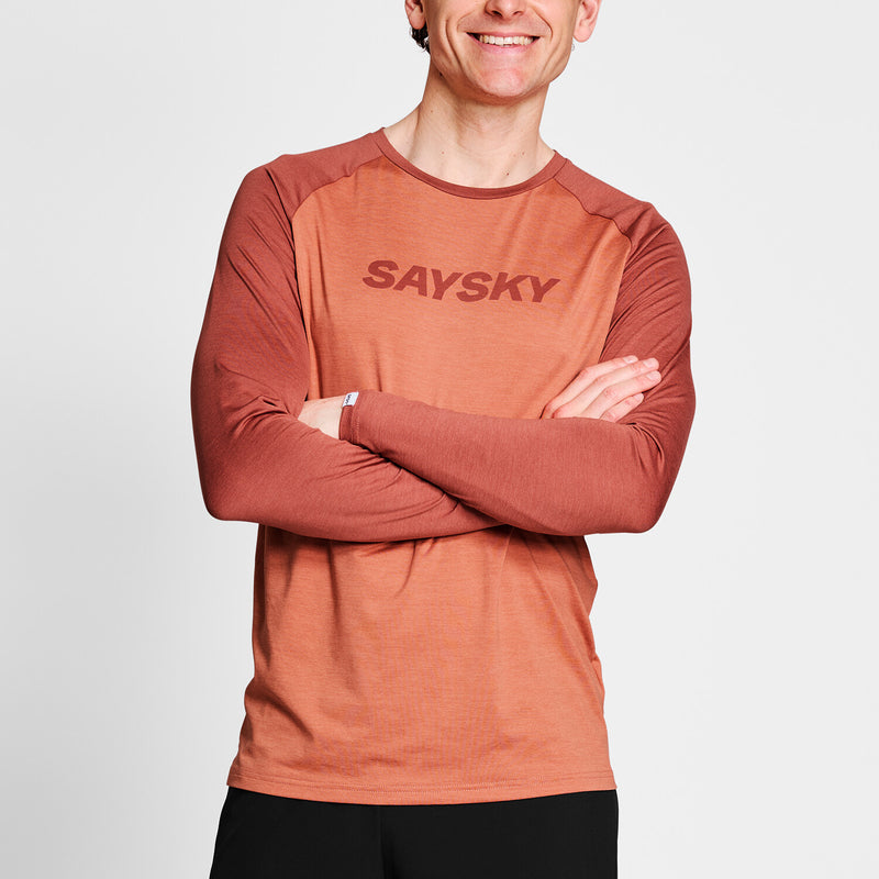 Saysky Pace Long Sleeve Rød 5005 NMRLS21C5005