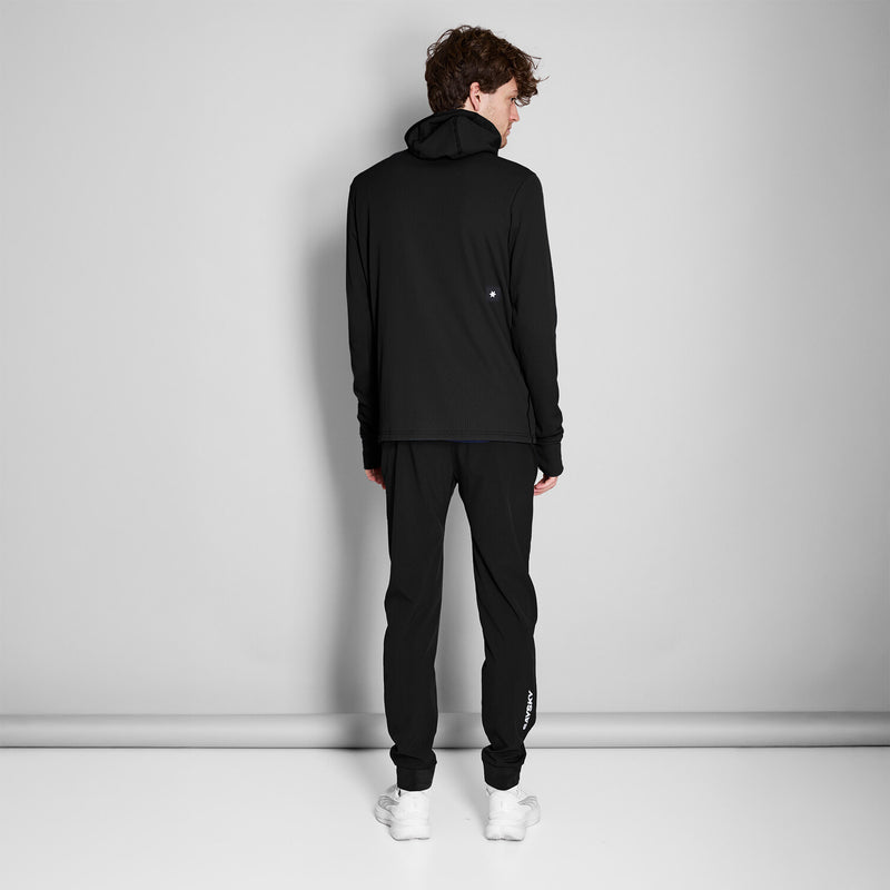 Saysky Combat Half Zip Fleece Hoodie Sort 901 NMRHO30C901