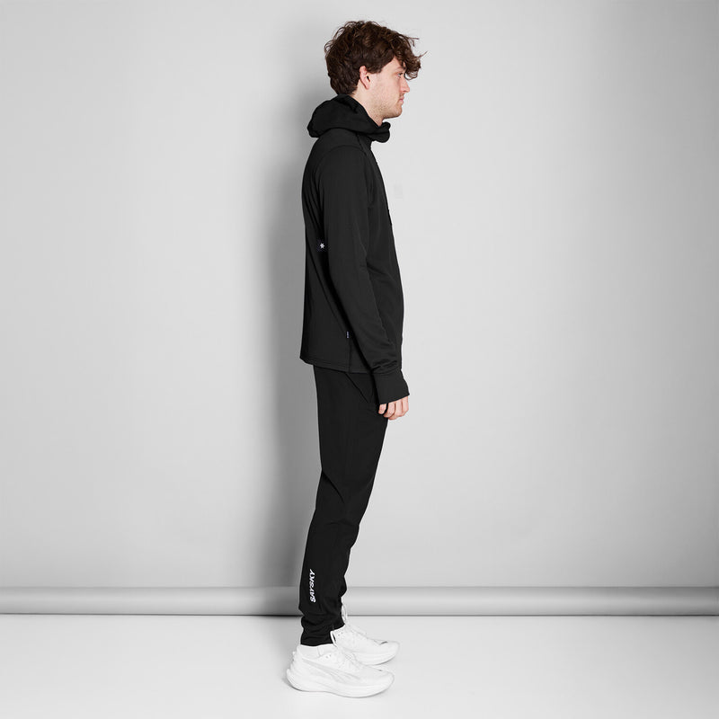 Saysky Combat Half Zip Fleece Hoodie Sort 901 NMRHO30C901