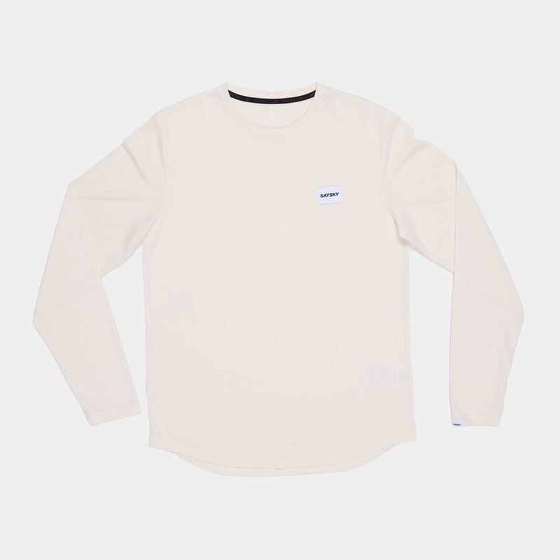 Saysky Clean Motion Long Sleeve Hvid 102 XMRLS51C102