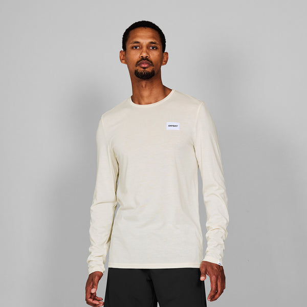 Saysky Clean Motion Long Sleeve Hvid 102 XMRLS51C102