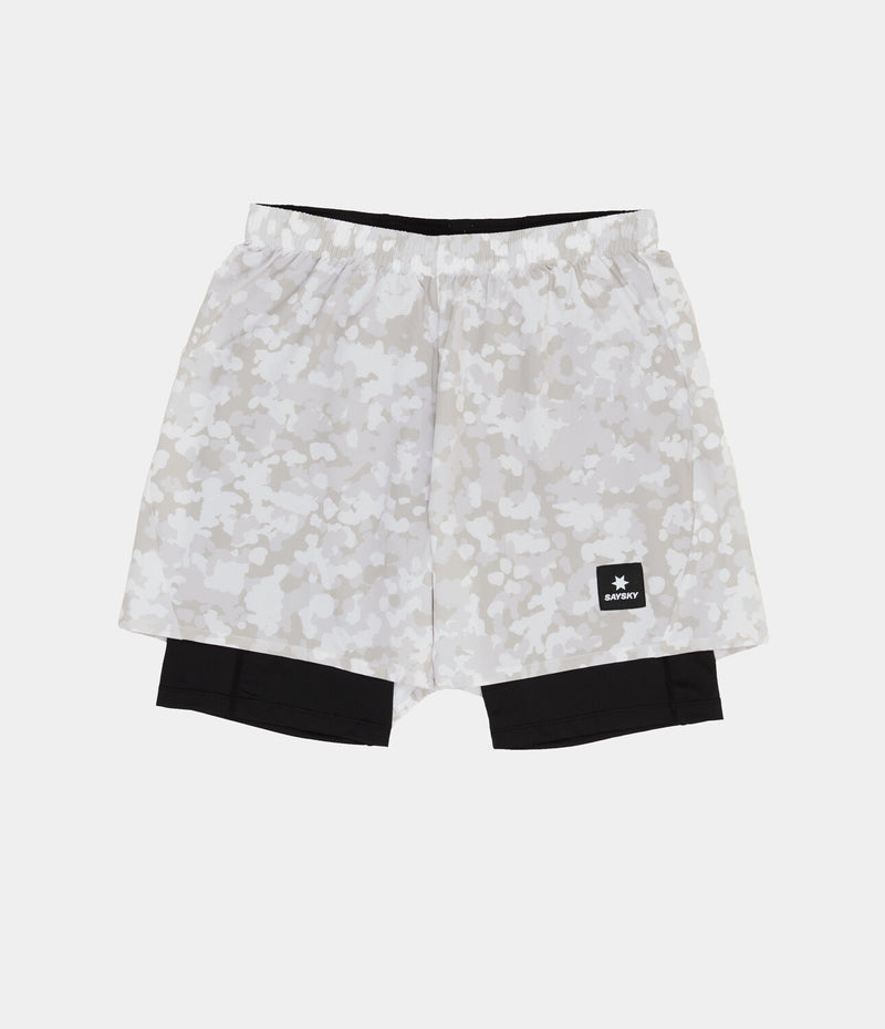 Saysky Camo Pace 2 in 1 Shorts 5'' Sand Camo 1049 OMRSH20C1049