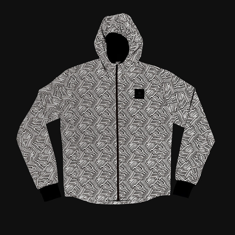 Saysky Reflective Blaze Jacket Sort Reflective Lightning 1050 OMRJA01C1050