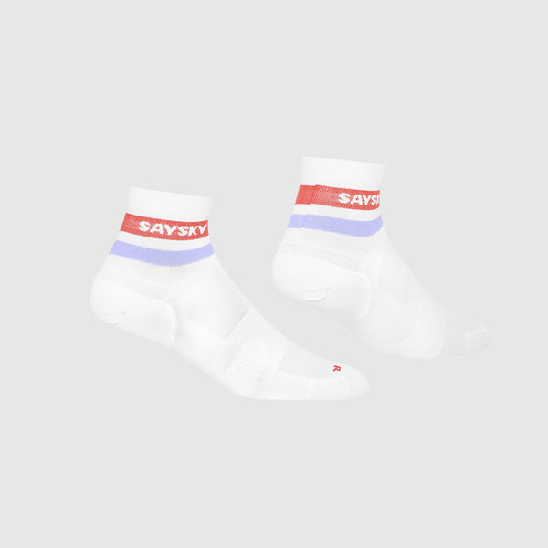 Saysky Combat Quarter Socks Rød 506 NUASO403C506