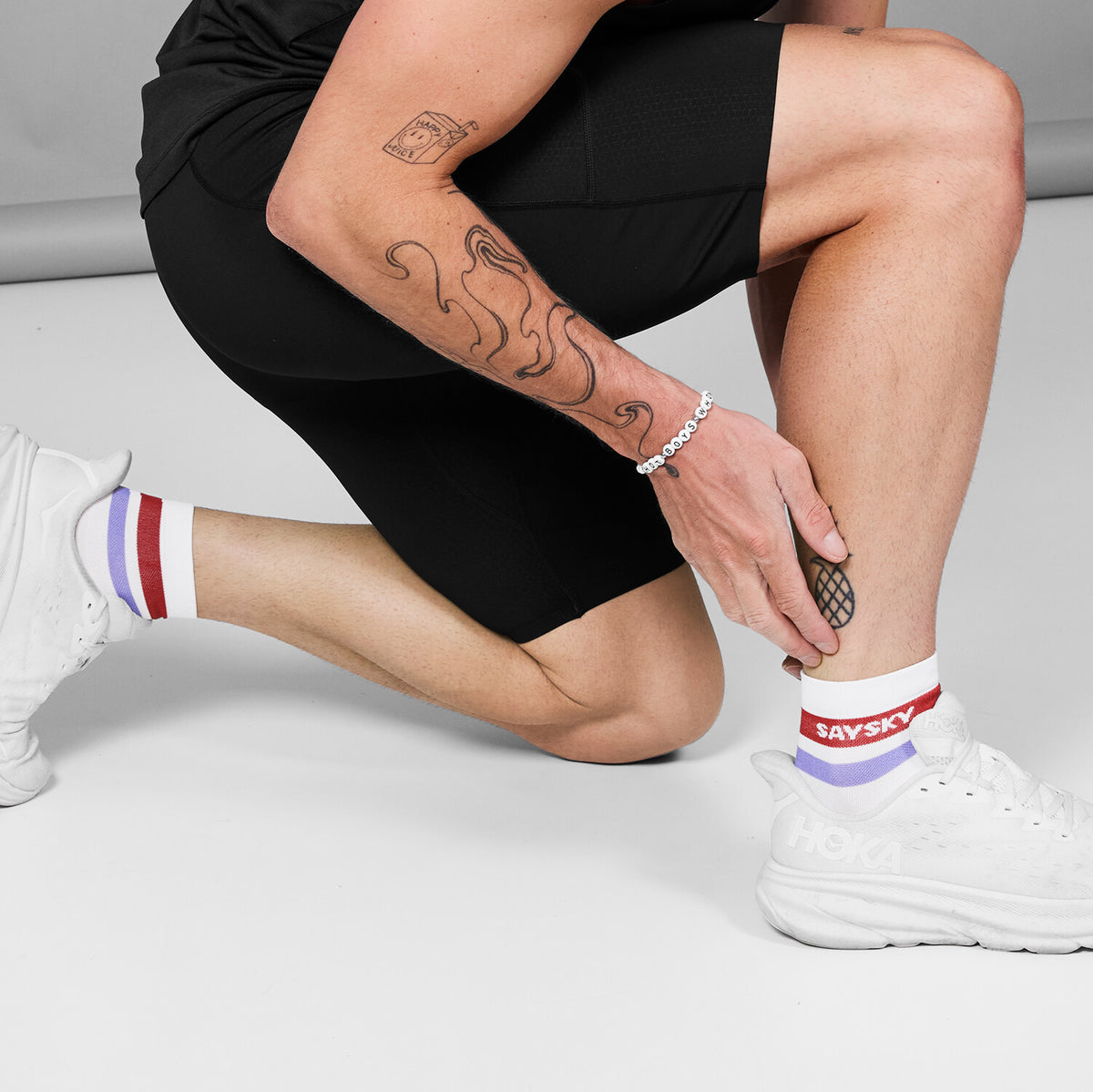 Saysky Combat Quarter Socks Rød 506 NUASO403C506