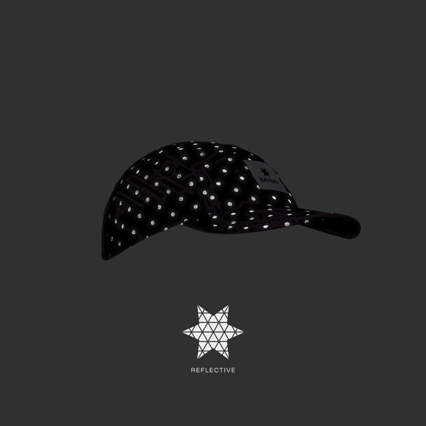 Saysky Combat Reflective Cap Sort Reflective Polka 1018 MUACA103C1018