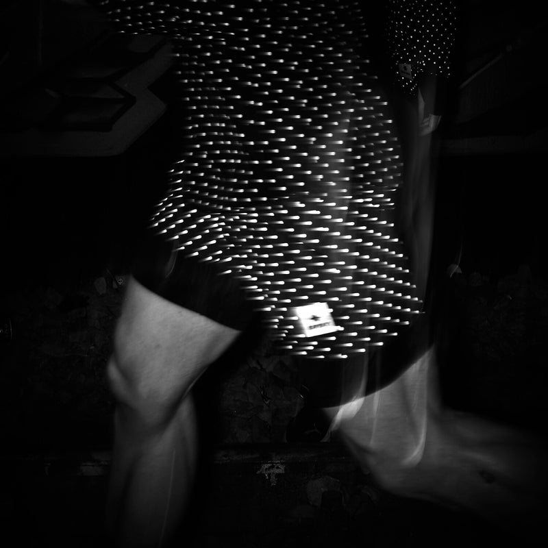 Saysky Reflective Polka 2 In 1 Pace Shorts 5" Sort Reflective Polka 1018 MMRSH01C1018