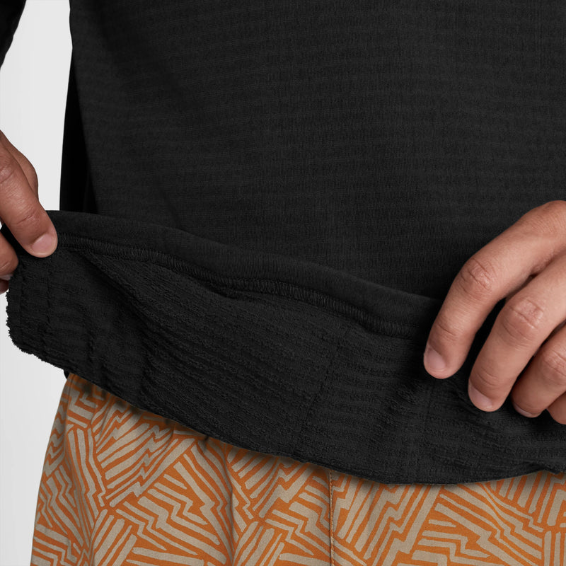 Saysky Blaze Half Zip Light Fleece Sort 9001 KMRFL03C9001